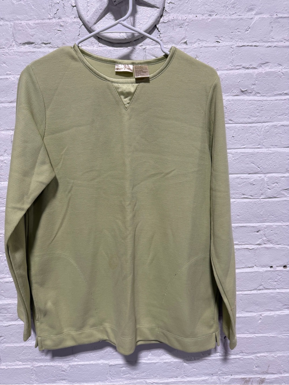 Bobbie Brooks Men's Crewneck Sweater in Sage Green